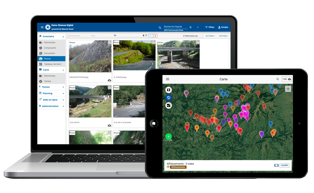 management et gestion inventaire asset infrastructure